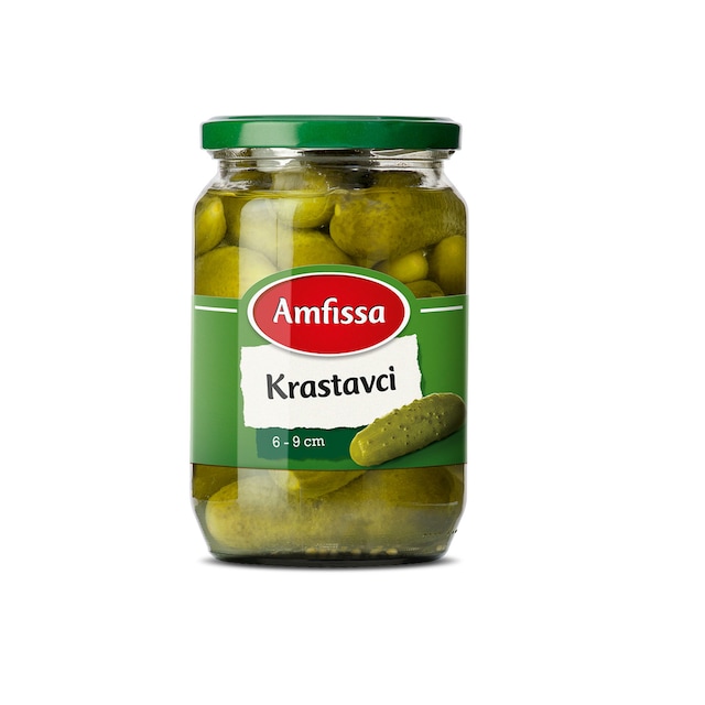Amfissa Krastavci pasterizovani 6-9 680g