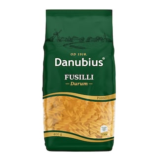 Testenina Durum Fusilli Danubius 400g
