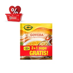 Supa govedja bistra C 2+1gratis(3x58g)