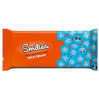 Cokolada sa mlecnim kremom Smilies 94g
