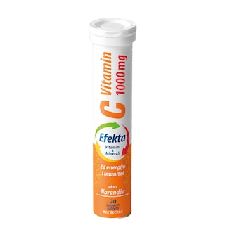 Sumece tablete Efekta Vitamin C 1000 mg