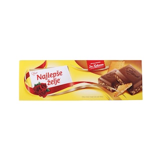 Cokolada Najlepse zelje sa keksom 250g