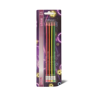 Drvena Olovka 4/1 Neon blis TTO
