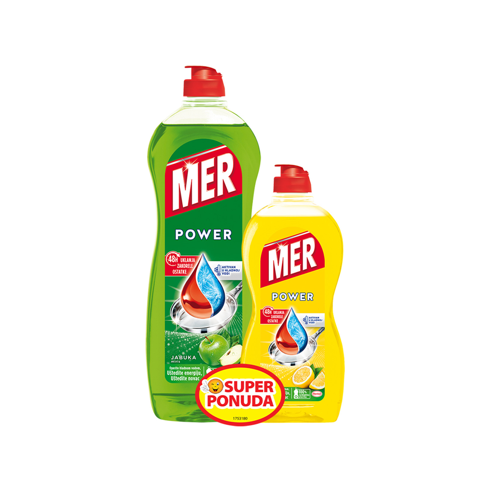 Det/sudje Mer duopack 750ml+450ml