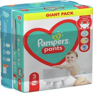 Pelene JP ML S3 82ct+GP pants 76 Pampers