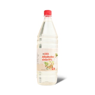 Sirce alkoholno 9% Maxi 1l