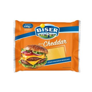 Sir topljeni Cheddar Biser 100g