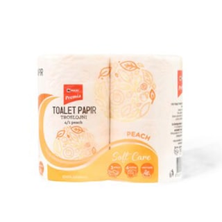 Toalet papir peach Maxi 3sl 4/1