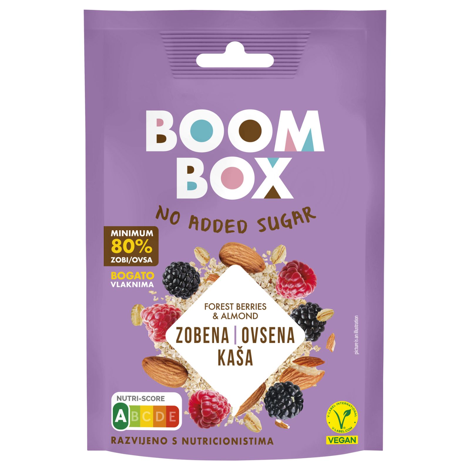 Ovsena kasa sum.voce badem Boom Box 60g