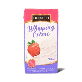 Fine& Deli krem za pripre slaga 25% 0,5L