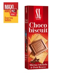 Keks SL Choco biscuit Swisslion 125g