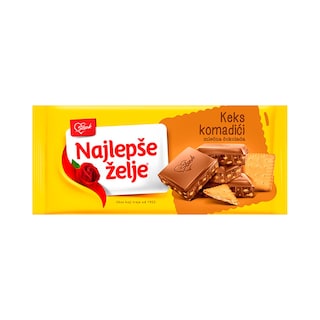 Cokolada NZ keks 170g