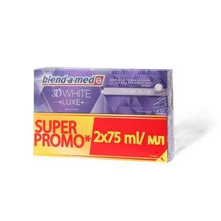 Pasta BAM 3DWhite lux perl glow 2x75ml