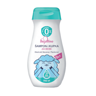 Samp.i kupka za bebe 2u1 Becollino 200ml