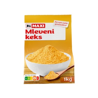 Keks Mleveni Maxi 1 Kg