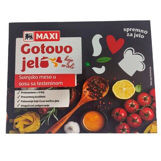 Svinjsko meso u sosu sa testeninom 300g