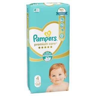 Pel.Pampers Premium Care VP S4 52 Maxi