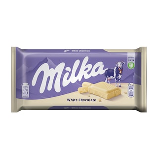 Cokolada bela Milka White 100g