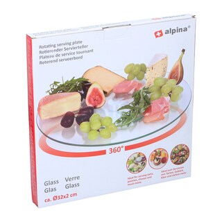 Stakleni rotirajuci tanjir 539