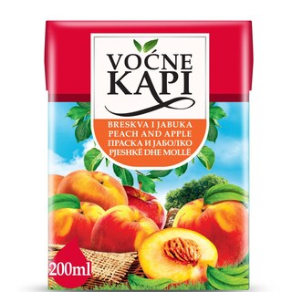 Sok breskva Vocne kapi 0,2l