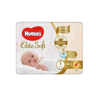 Pelene Huggies ESoft (1) Conv 26 kom.