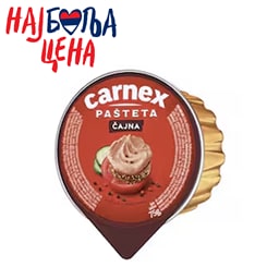 Cajna pasteta Carnex folija 75g