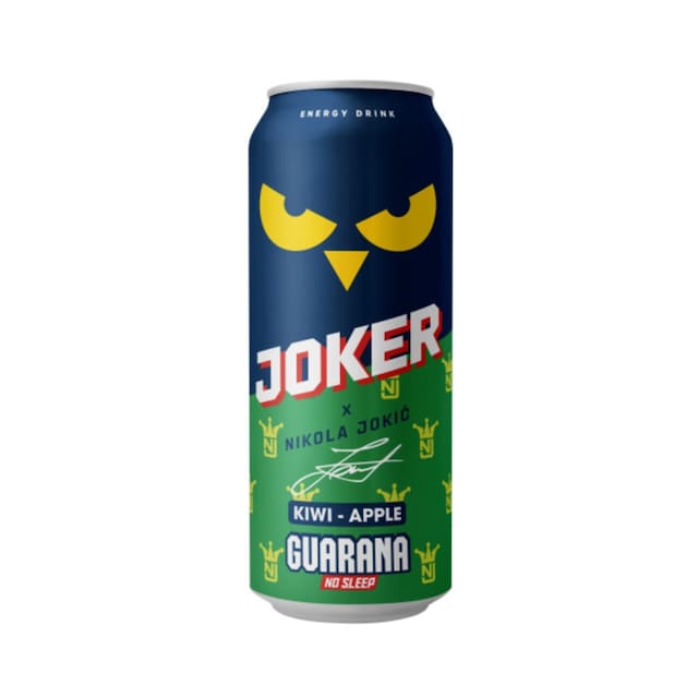 Guarana Energy Drink Joker Kiwi Apple 500ml
