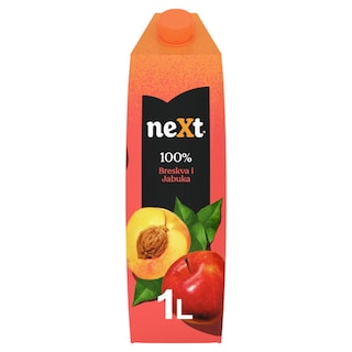 Sok breskva Next Premium 1l prizma
