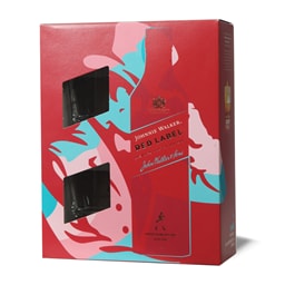 Whisky Johnnie Walker Red pokl.set 0,7l