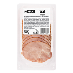 Dimljeni svinjski vrat Maxi 100g
