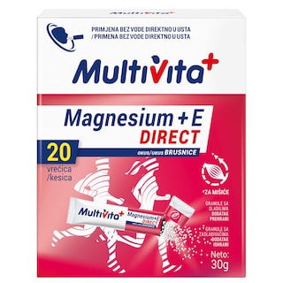 Multivita Magnezium+E Direct 20/1
