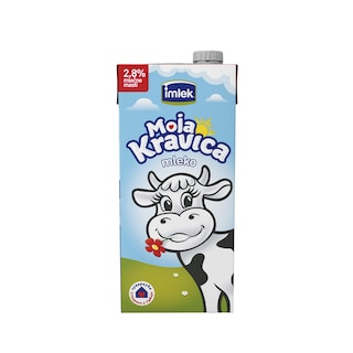 Mleko ster.2.8%mm Moja kravica BPslim 1L