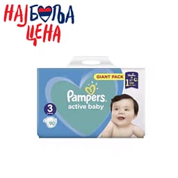 Pelene za decu Pampers 3 GP 90