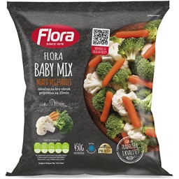 Smrznuto povrce za Flora Baby mix 450g