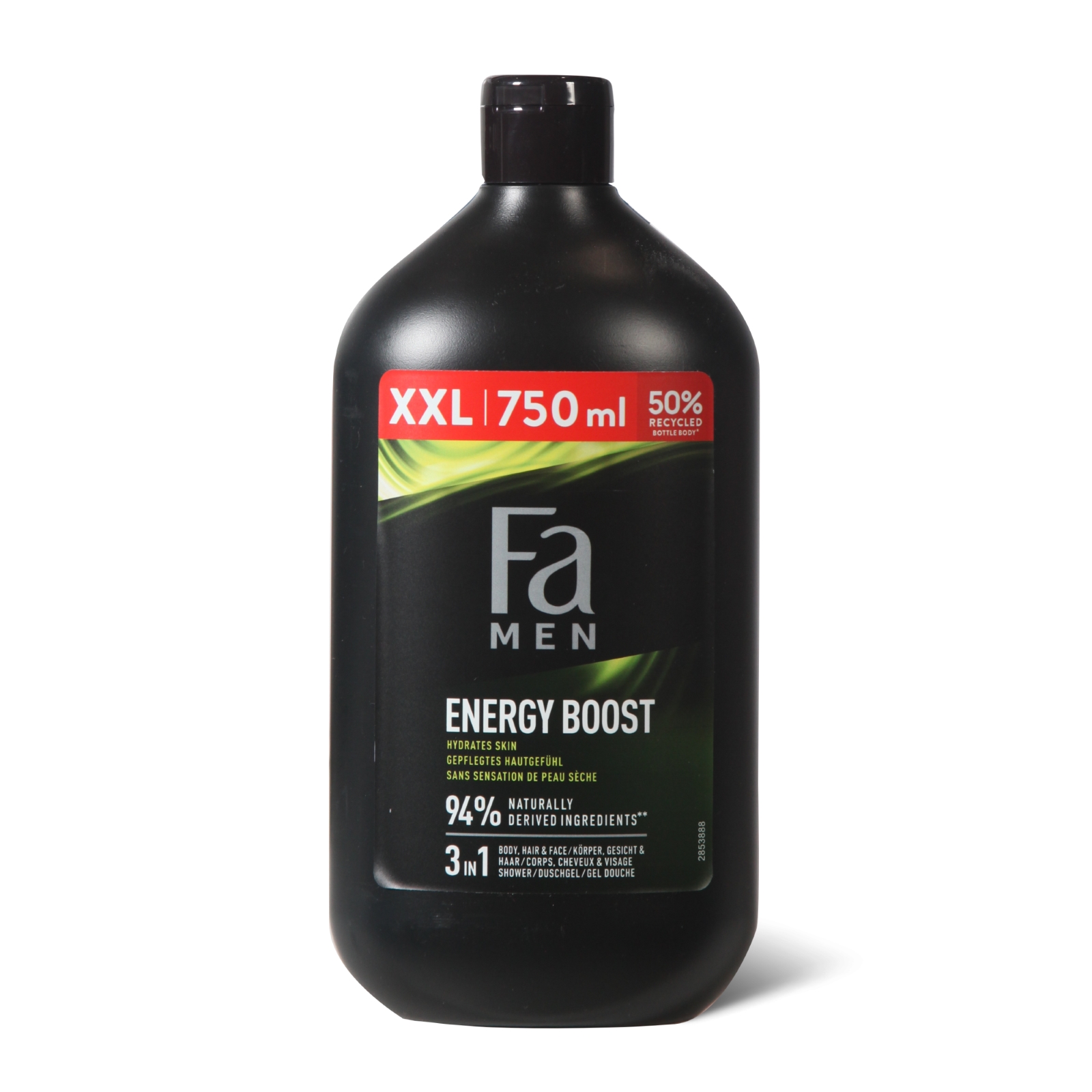 Gel za tusiranje Fa Energy Boost 750ml