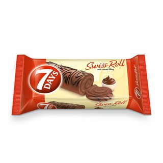 Rolat 7Days Swiss Rolls With cacao creme 200g,Marbo