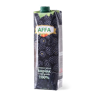 Sok kupina/crno grozdje 100% Jaffa 1l