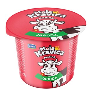 Puding jagoda Moja Kravica 125g