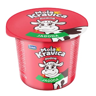 Puding jagoda Moja Kravica 125g