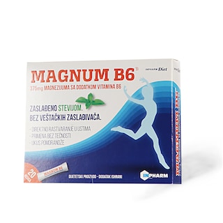 Inpharm Magnezijum Magnum B6 20 kesica