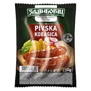 Zlatiborac pivska kobasica 290g