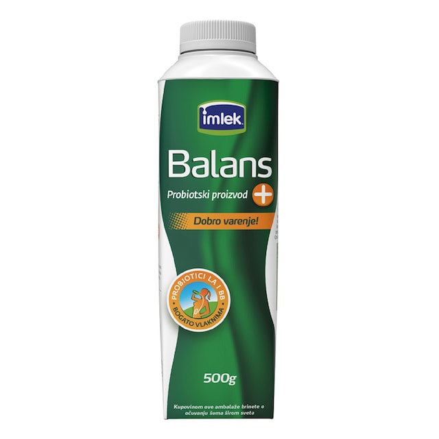 Imlek Balans+ jogurt probiotic 500ml TP