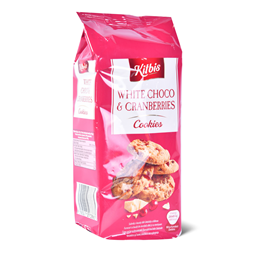 Cookies bela cokolada&brusn.Kitbis 200g