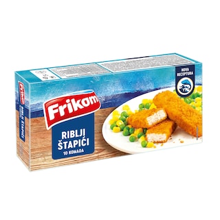 Smrz.riblji stapici panirani Frikom 300g