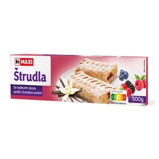 Strudla vanila,sumsko voce Premia 500g