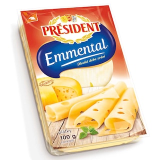 Sir Emmental slajs President 100g