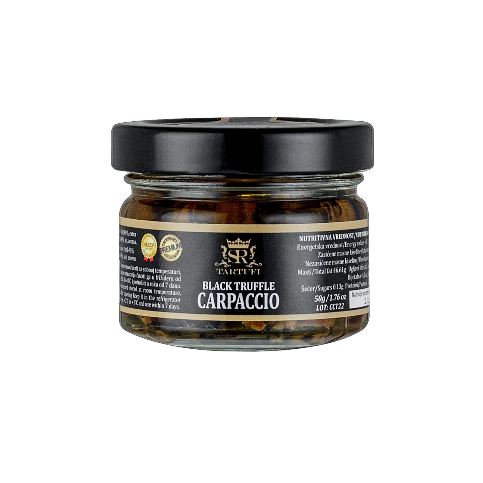 Tartufi crni Listici 50 gr