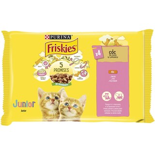 Preliv za macke Friskies junior 4x85g