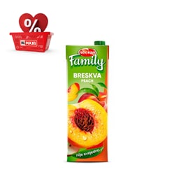 Sok breskva Nectar Family big pack 1,5l