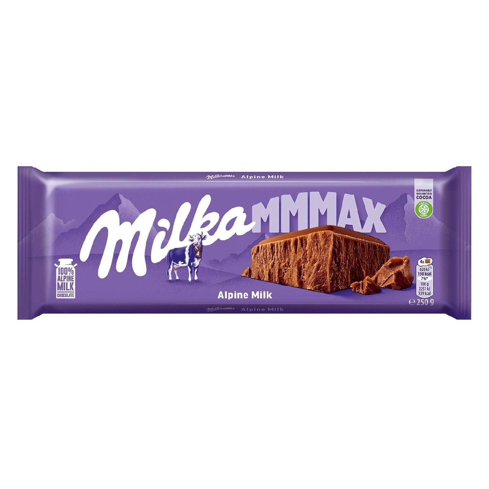 NELT CO. DOO BEOGRAD | Cokolada mlecna alpine Milka 250g | Maxi